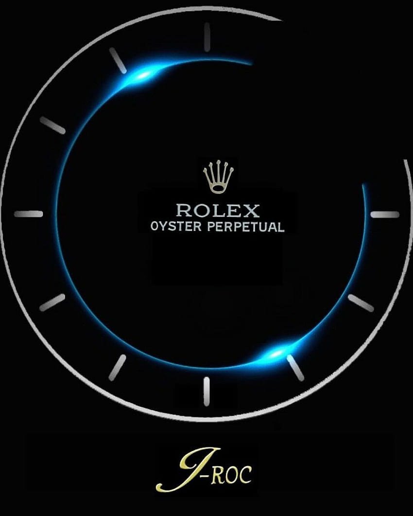 ͓90 Rolex J Roc Edition Apple Watch Face. Apple Watch през 2019 г. - фон за Android / iPhone (png / jpg) (2022 г.) HD тапет за телефон