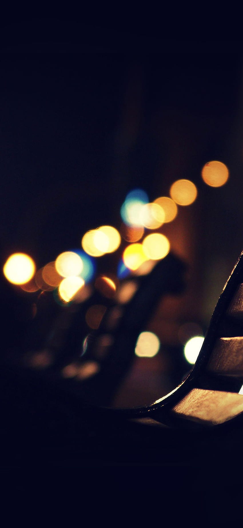 Beach Street Night Lights Bokeh HD phone wallpaper | Pxfuel