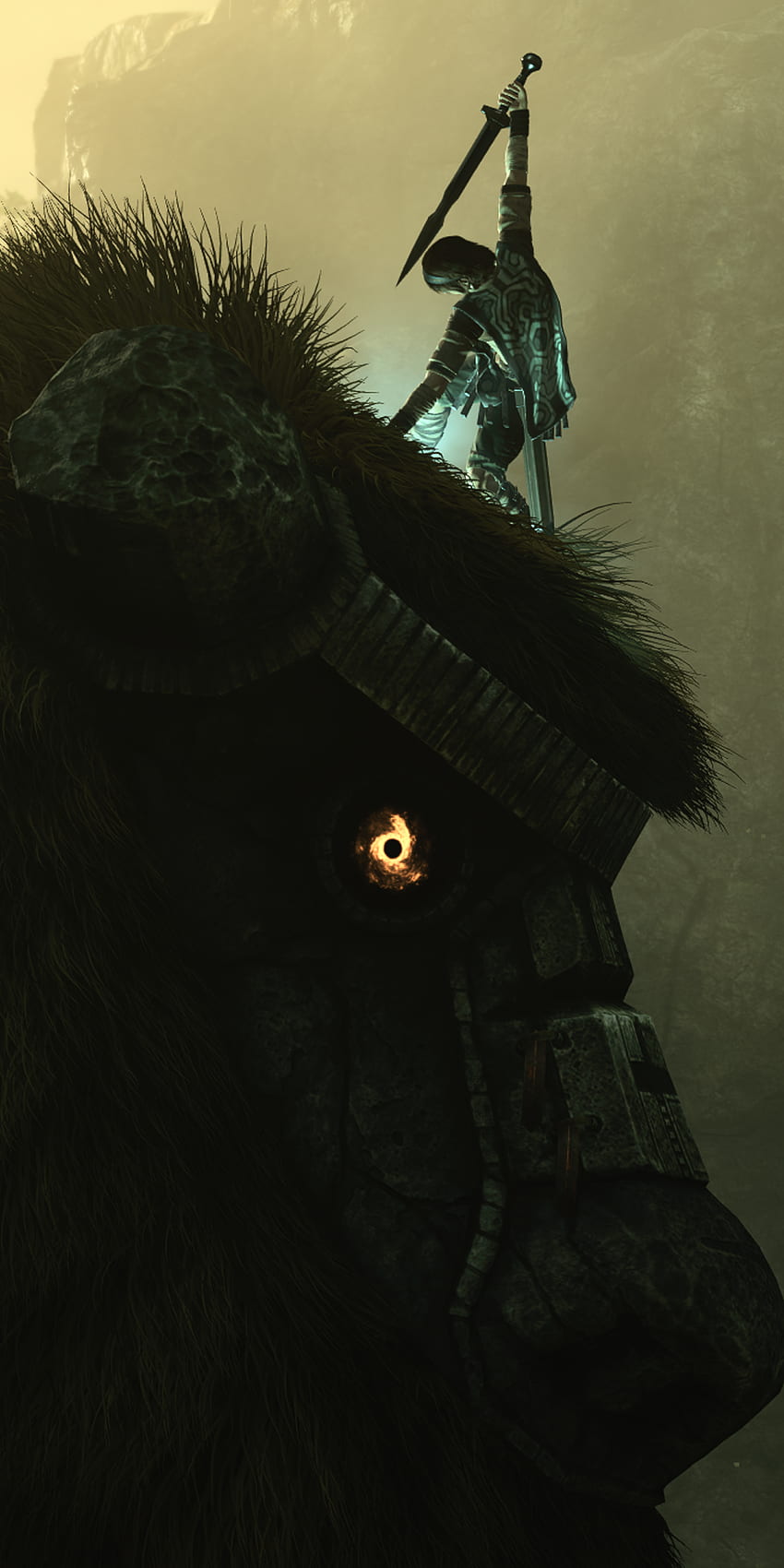 Video Game Shadow Of The Colossus, Shadow of the Colossus Phone HD phone wallpaper