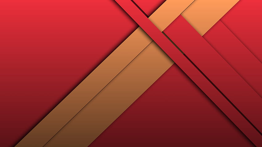 Gold Red Stripes - Resolution:, Red and Gold Abstract HD wallpaper