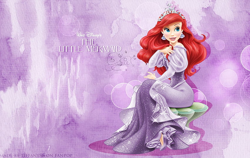 Ариел принцеса на Дисни HD тапет