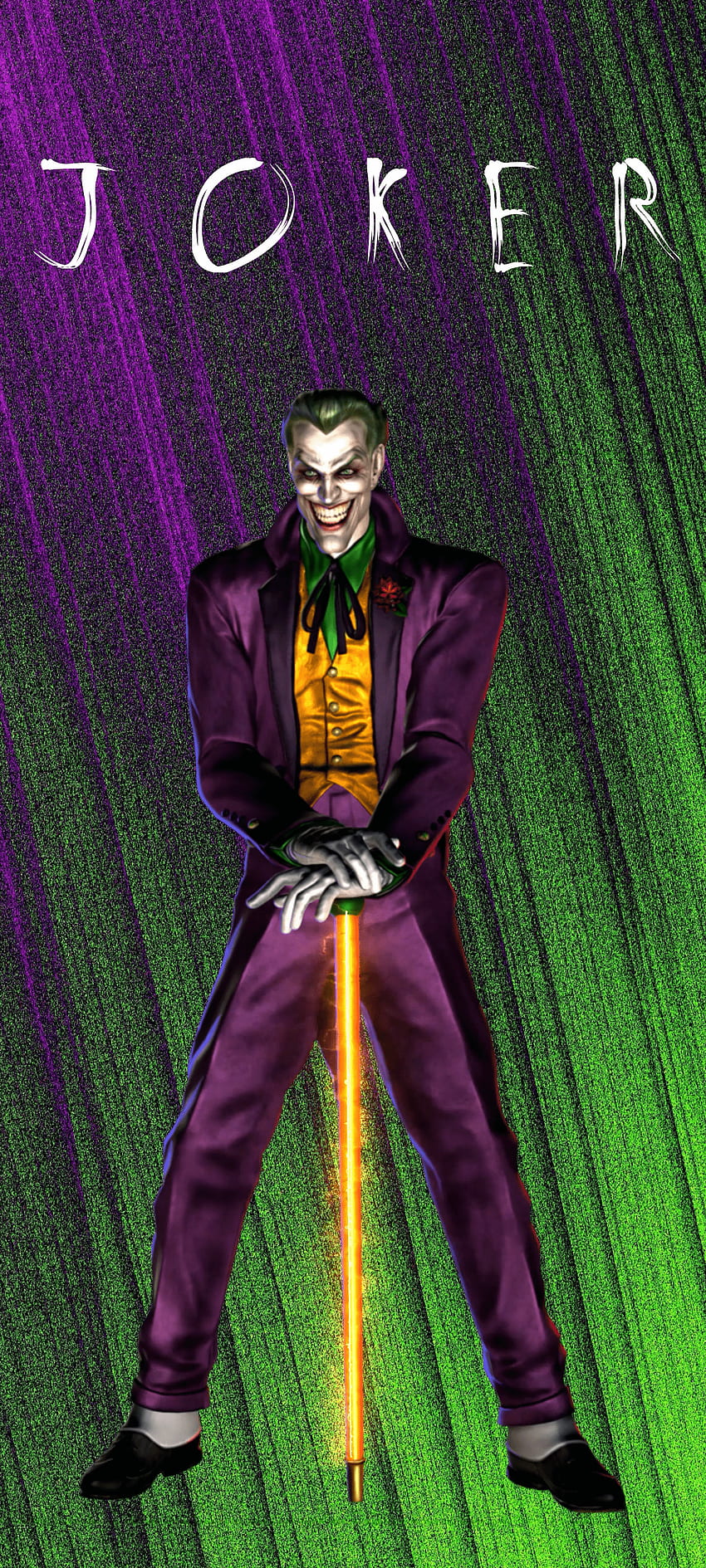 The Joker, Gotham, the-joker, green, bat, puddin, ha, purple, man HD phone wallpaper