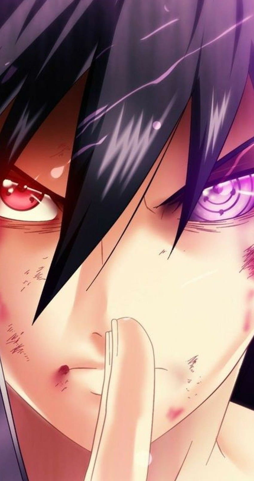Sasuke Mangekyou Sharingan Rinnegan, Naruto and Sasuke Eyes HD phone wallpaper