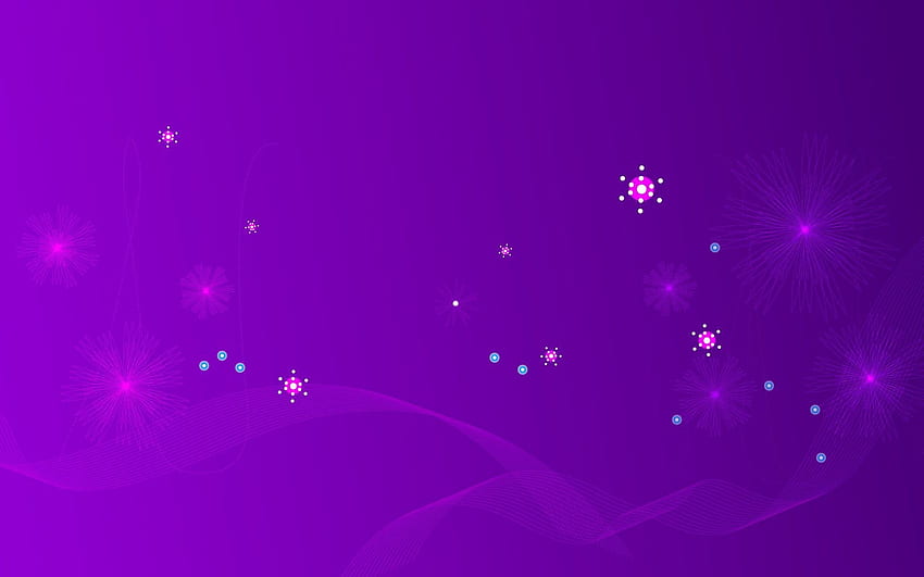Abstract, Flowers, Lilac, Stars, Shining, Shine, Light, Brilliance HD wallpaper