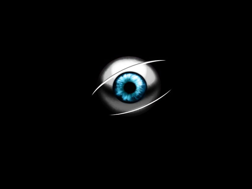 eye in black backgroeund, back ground, black, eye, cg HD wallpaper