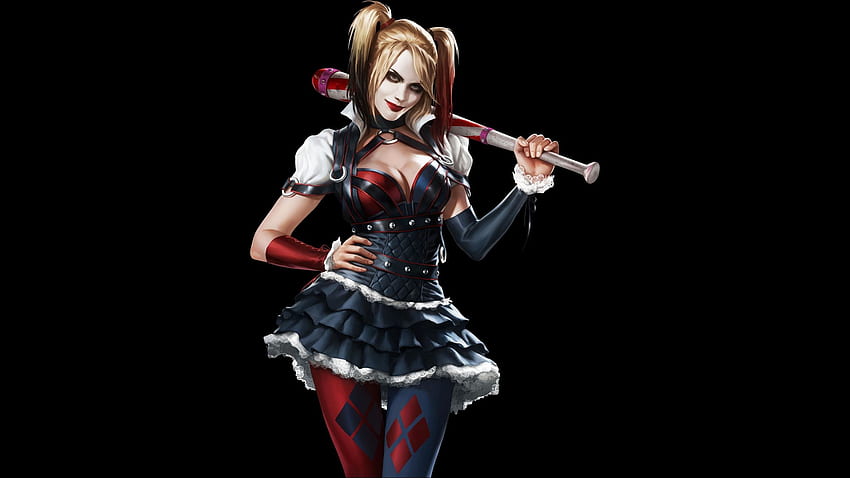 Harley Quinn-Hintergrund, Harley Quinn-Schwarzes HD-Hintergrundbild