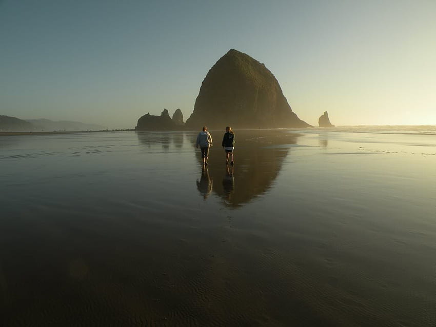 Cannon Beach Oregon Goonies. Background for HD wallpaper