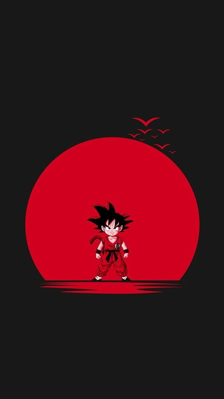 Dragonball, Goku Red HD phone wallpaper