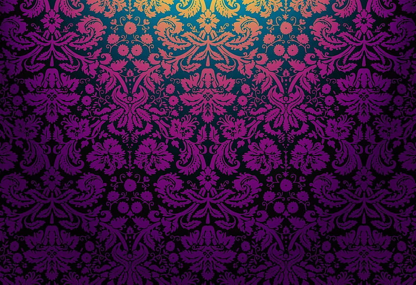 Seamless gothic damask wallpaper background  CanStock