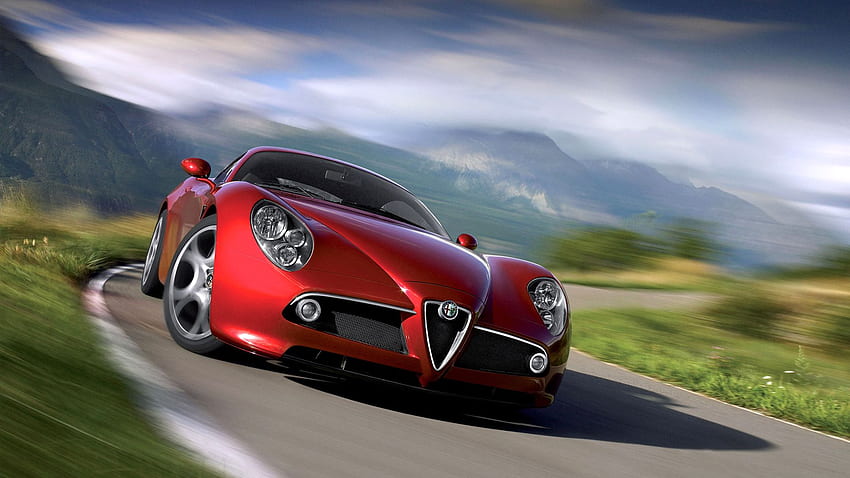 Competición Alfa Romeo 8C fondo de pantalla