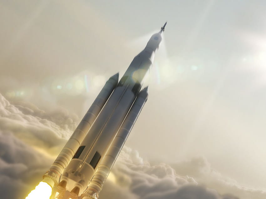 La NASA construit la plus grande fusée de tous les temps pour un lancement en 2018 - The Verge, Saturn V Launch Fond d'écran HD