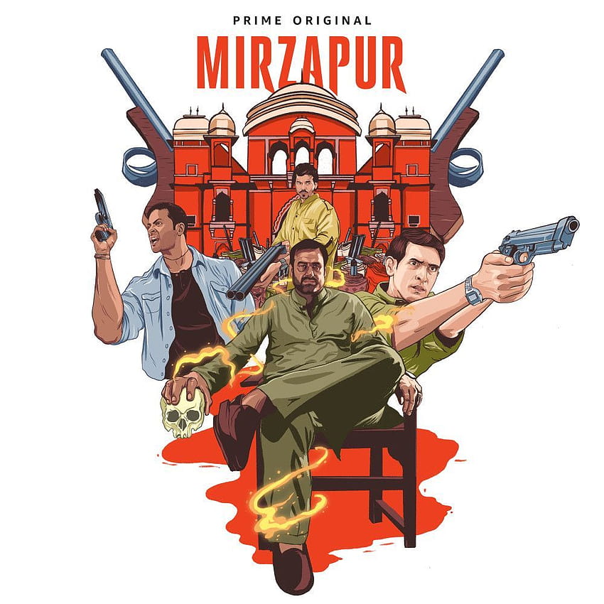 Mirzapur Alternatif Posteri. Filmler çevrimiçi film, Mirzapur Sezon 2 HD telefon duvar kağıdı