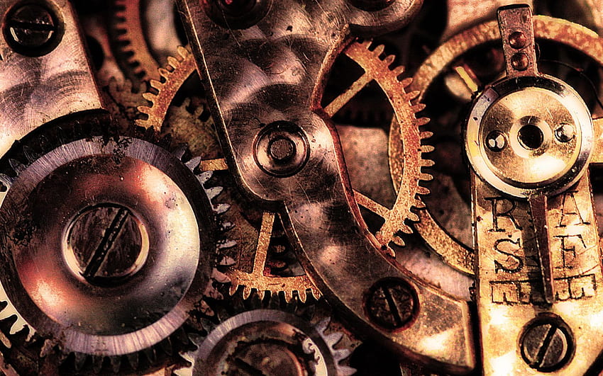 Moving Cogs HD wallpaper