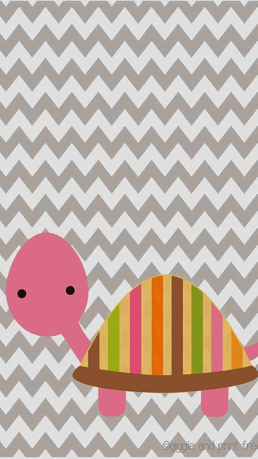 DIY Cute Pink Tortoise Pattern Chevron iPhone 6 Plus - Zigzag Pattern HD phone wallpaper