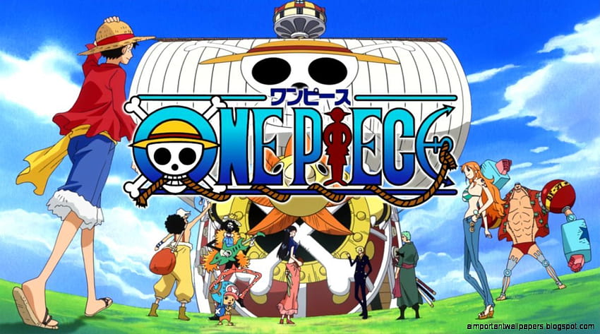 One Piece Mil Sunny Y Equipo fondo de pantalla