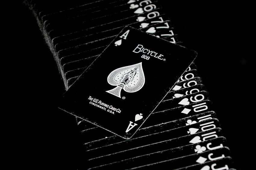 Minim Playing Cards  Black aesthetic Playing cards design Black and  white aesthetic