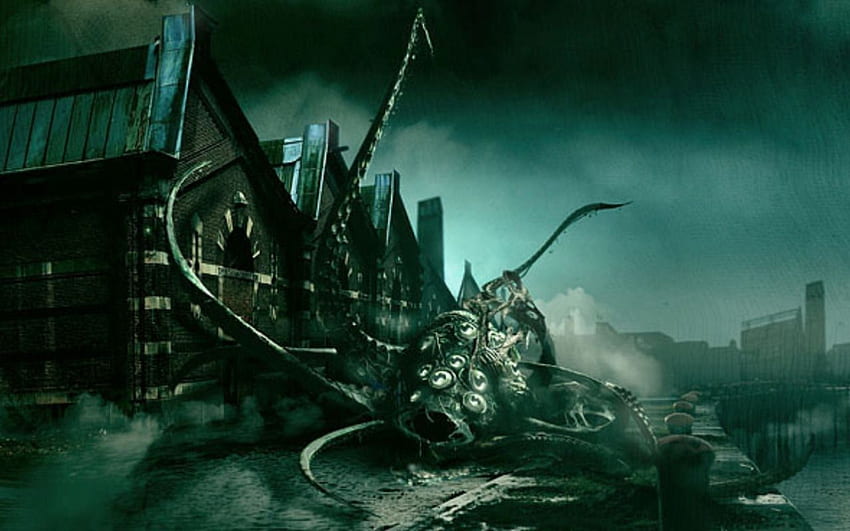 Lovecraft, mythe de Cthulhu Fond d'écran HD
