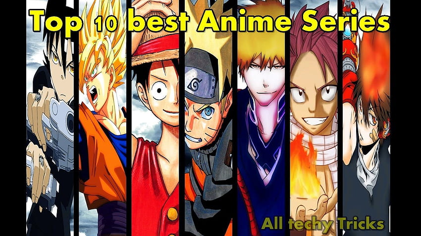 Anime Series 4 Wide, Top Anime Series HD wallpaper | Pxfuel