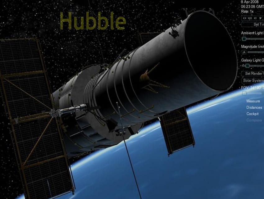 Hubble Space Telescope, space, hubble, telescope HD wallpaper