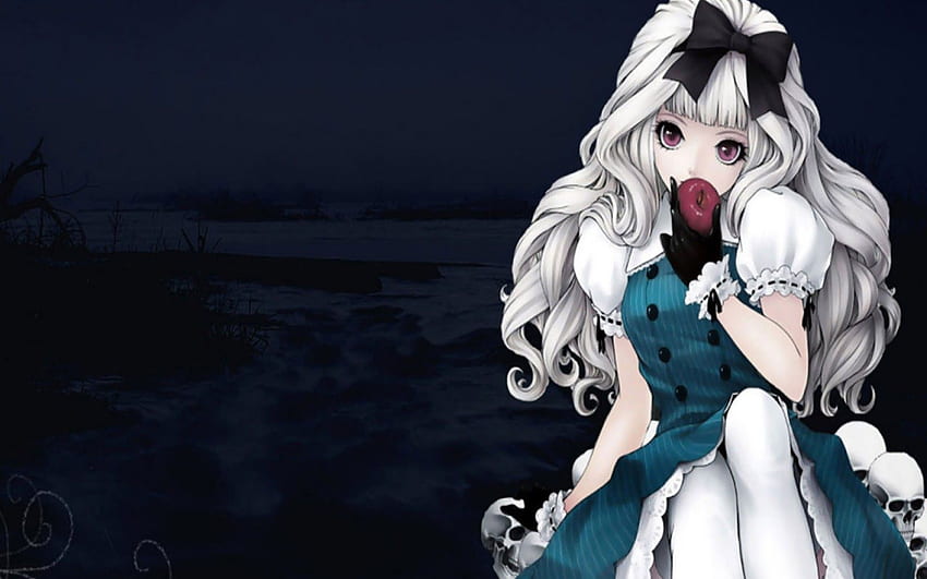 Cute Anime Wide - Gothic Anime Dark Girl - -, Cute Anime Girls Gothic HD wallpaper