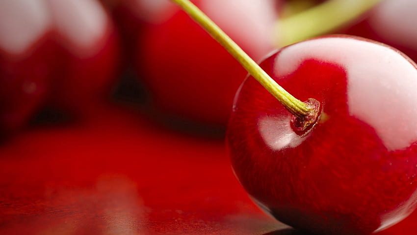Sweet Cherry, Macro, Berry, Ripe HD wallpaper