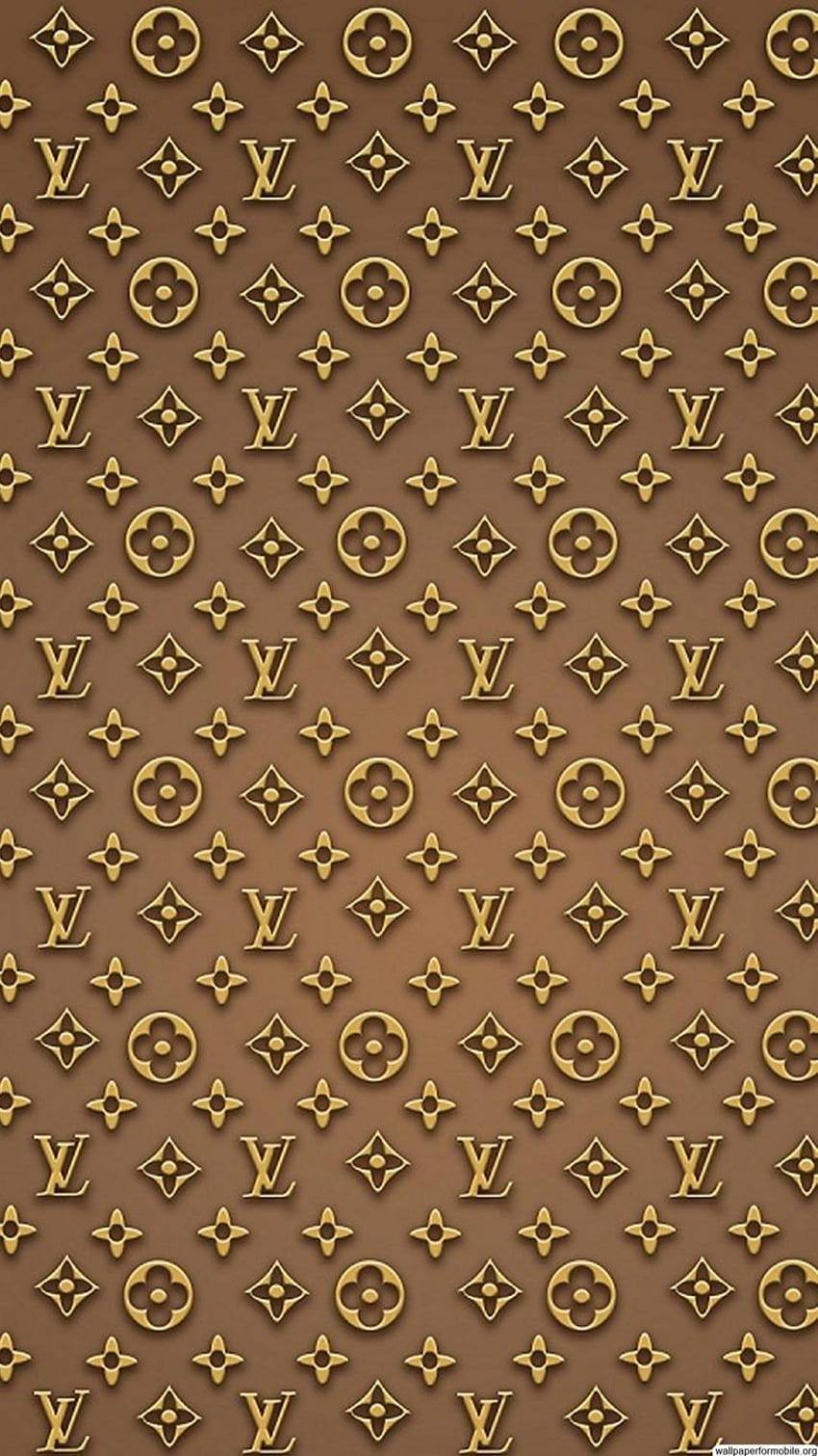 Louis vuitton - Background, Louis Vuitton Gold HD phone wallpaper