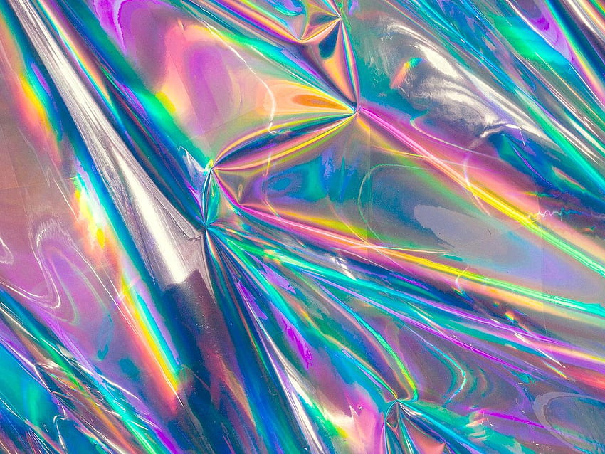 Cromo prateado iridescente, Cromo líquido papel de parede HD