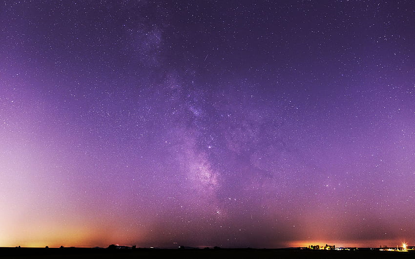 Amazing Milky Way, Desert Milky Way HD wallpaper
