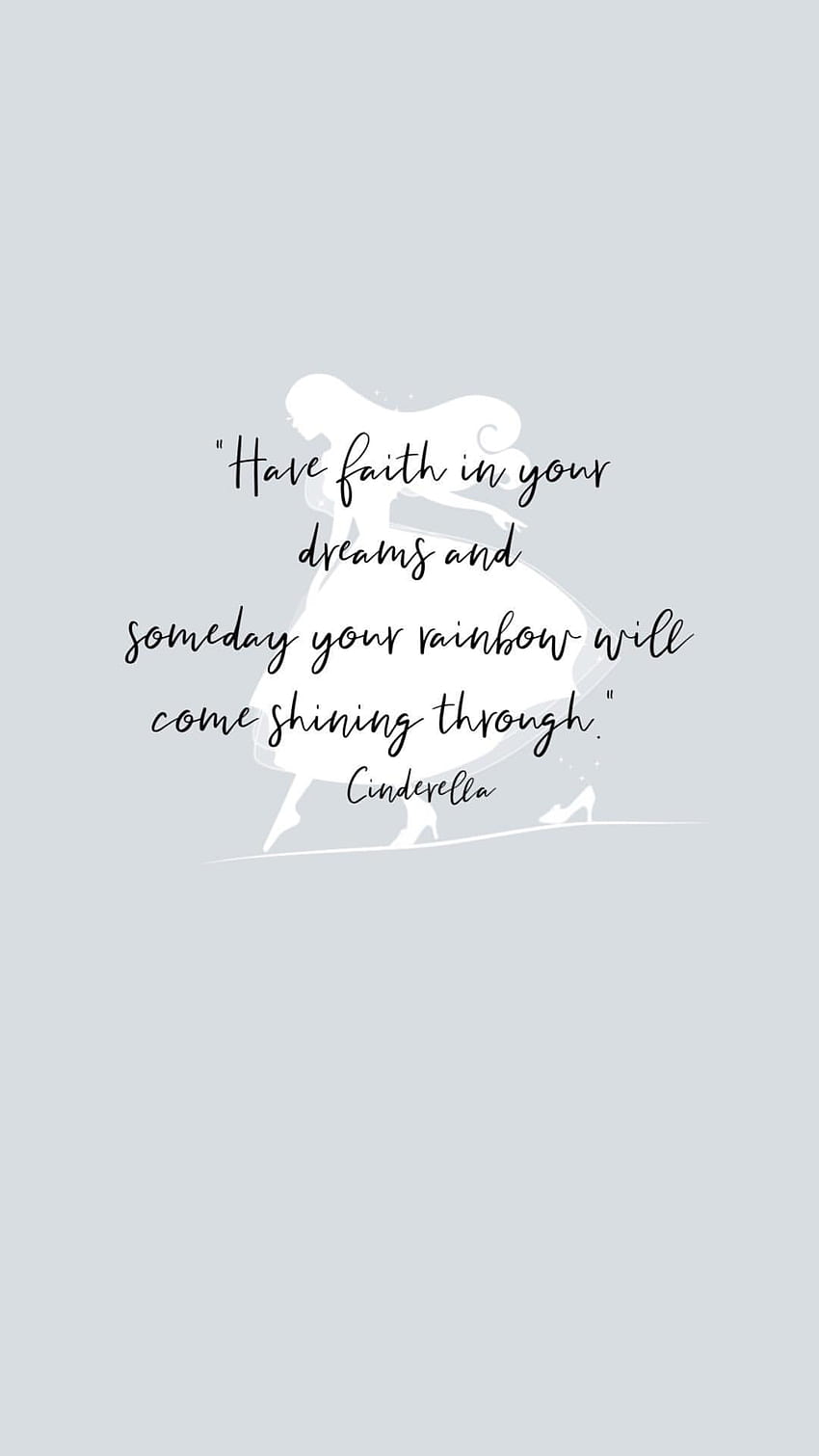 Have courage and be kind. Keep the faith. Disney princess HD phone wallpaper