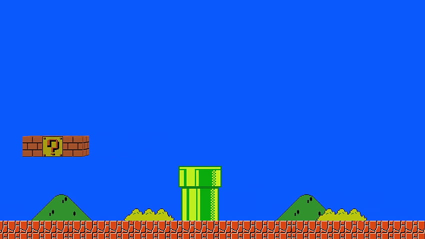Super Mario Pixel Background Hd Wallpaper Pxfuel