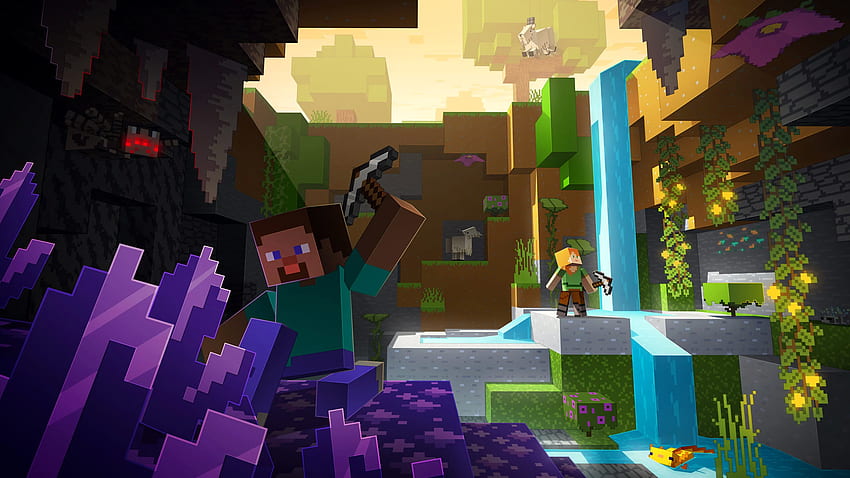 Minecraft Caves & Cliffs: Part II update out now (version 1.18.0 ...