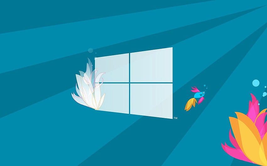 Windows 10 minimalista activado, Microsoft Minimal fondo de pantalla