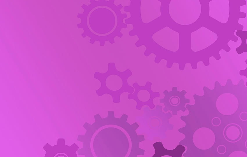 purple, background, texture, gear, purple, stars, lilac, stars, gears, purple, gradient, purple background, scumbria, bright purple, PowerPoint, gra for , section текстуры HD wallpaper