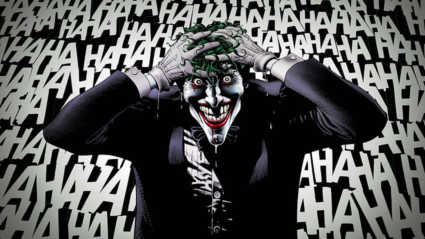 Joker Laughing HD wallpaper