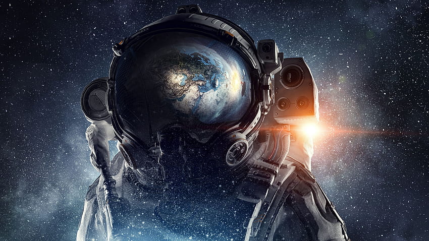 Astronaut Galaxy Space Stars Digital Art Astronaut Galax. Astronaut , Space Iphone , Beast , Space Astronaut HD wallpaper
