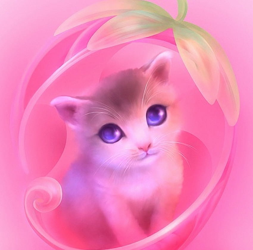 Pink cat png images  PNGEgg