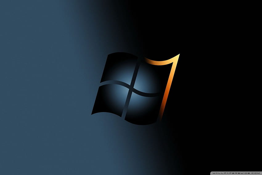 Windows 7 Dark Ultra Background para U TV: múltiple, monitor dual: tableta: teléfono inteligente, Microsoft Surface Pro 7 fondo de pantalla