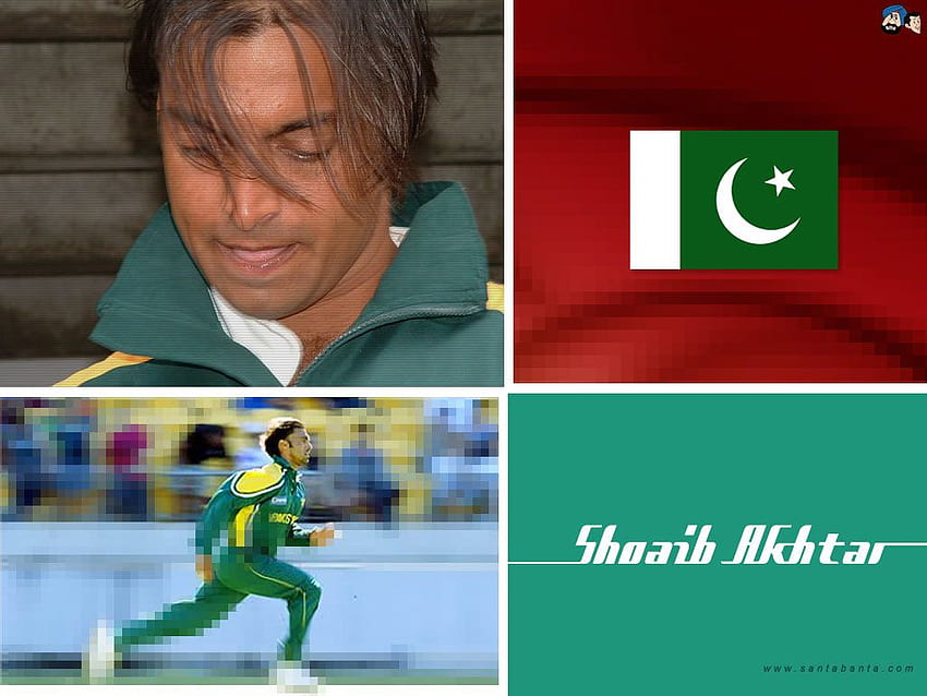 Voll Cricket & . Indische Kricketspieler & – SantaBanta, Shoaib Akhtar HD-Hintergrundbild