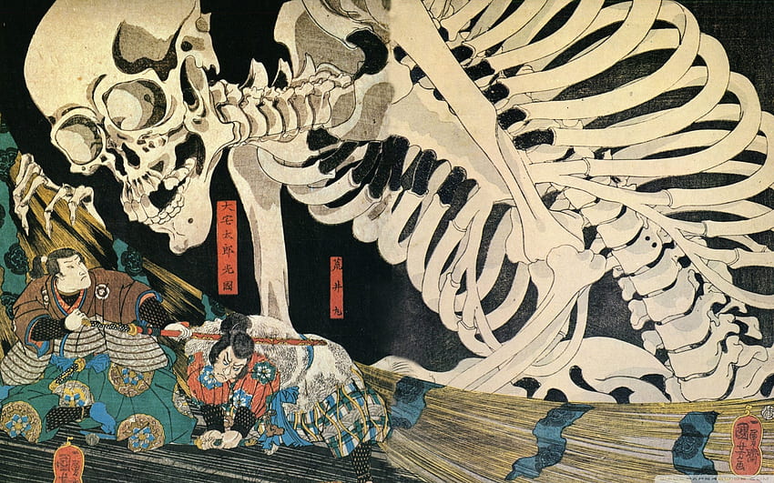 Japanese Samurai Art, Japanese Print HD wallpaper
