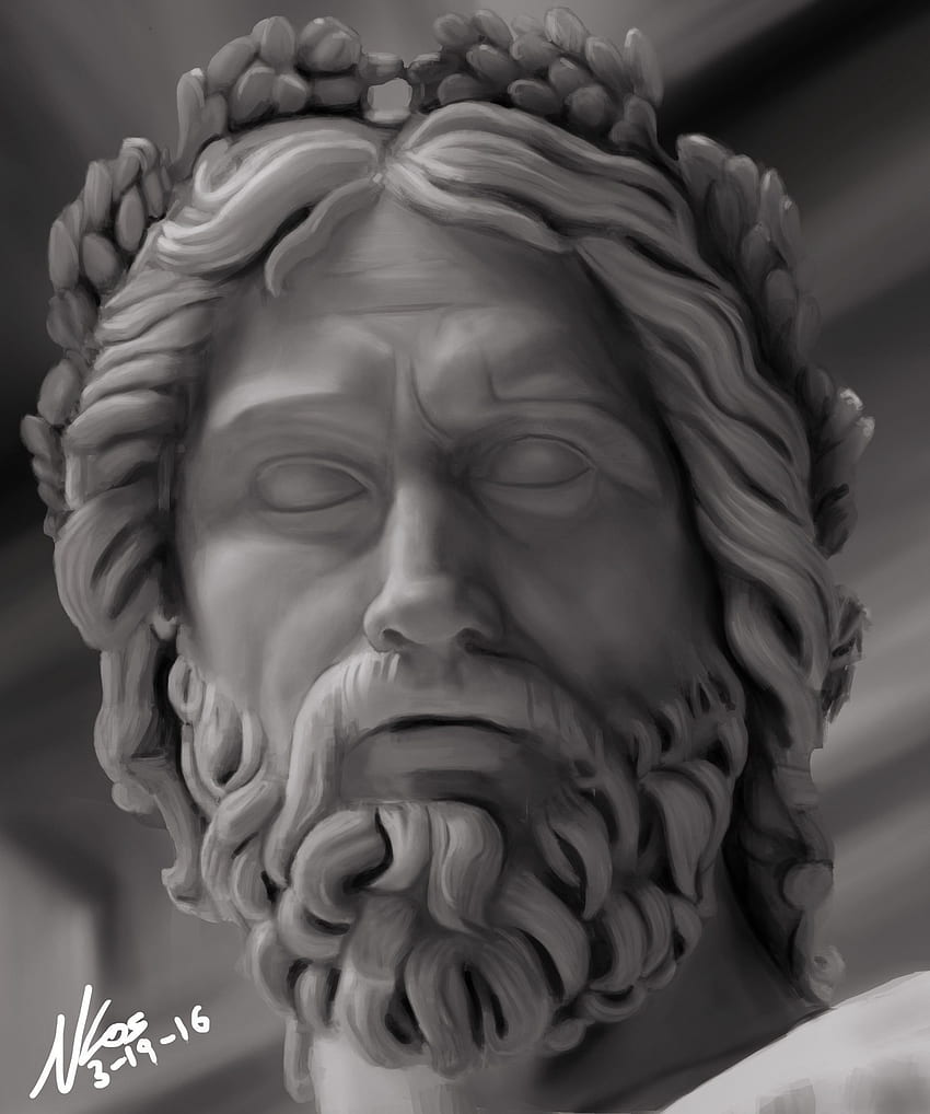 제우스 동상 머리에 대한 결과입니다. 로마 조각상, 동상, 조각 예술 HD 전화 배경 화면