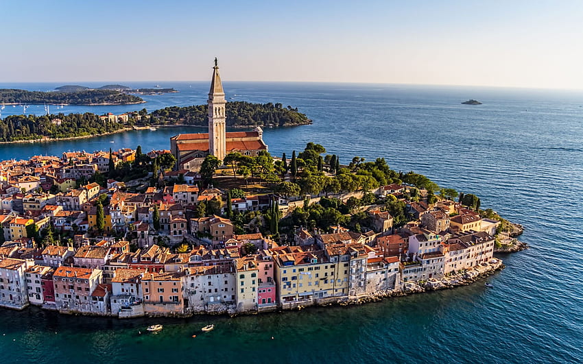 Rovinj, Jadran, Kroatien, Mittelmeer HD-Hintergrundbild