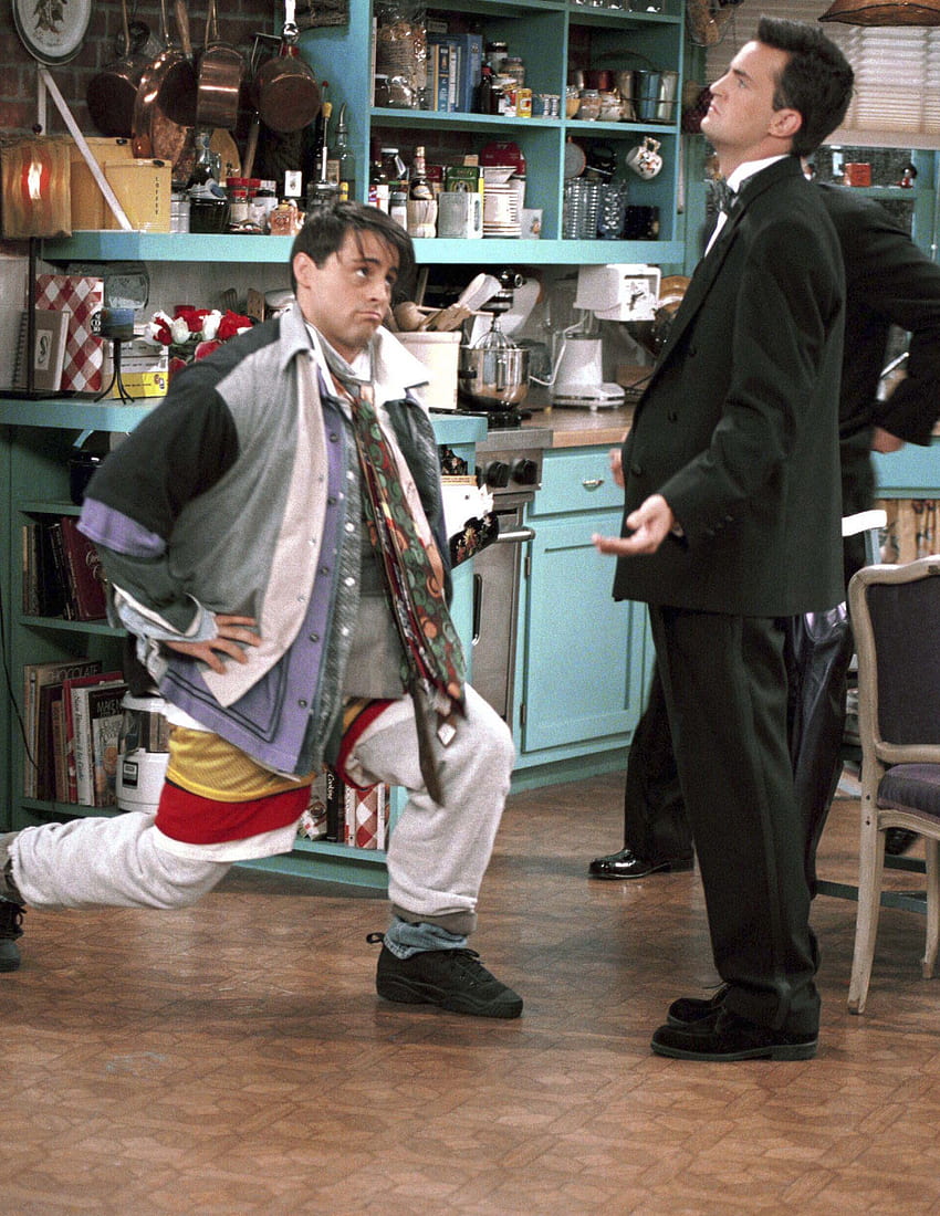 Lihat mantel desainer yang membuat semua orang memikirkan Joey di 'Friends', Joey And Chandler wallpaper ponsel HD
