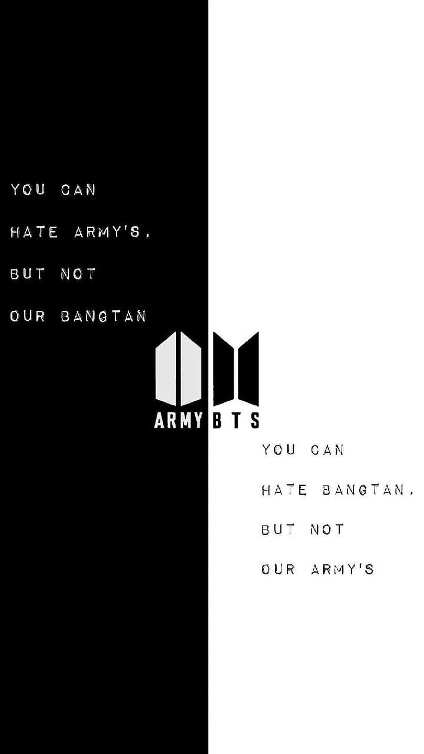 BTS ARMY, BTS Logo HD phone wallpaper