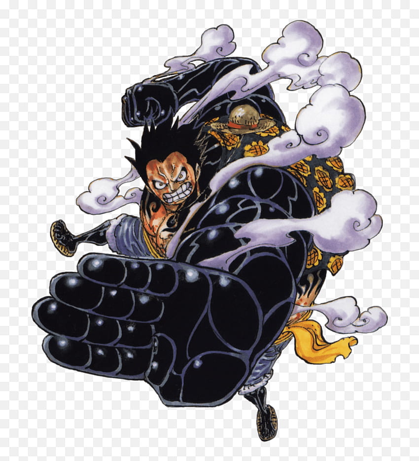 Luffy Gear 5 Nika Awakening PNG, Luffy's Fifth Gear PNG, Monkey D