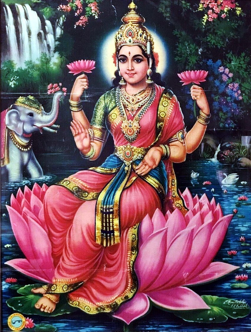 Hindu Cosmos, Laxmi Devi HD phone wallpaper | Pxfuel