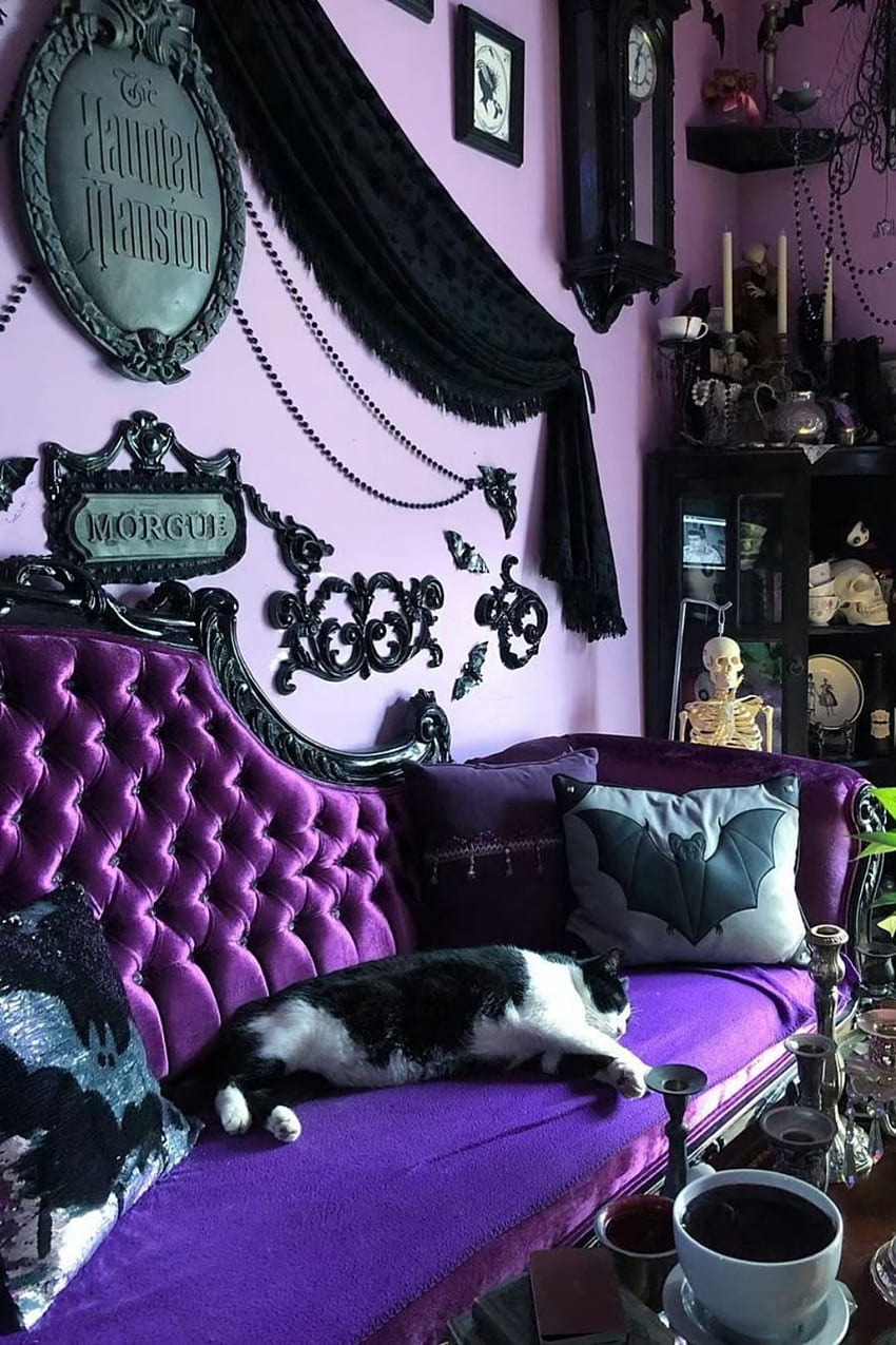 Gothic Bedroom Ideas(Shabby Design & How To Decorate). Goth living room  decor, Goth living room, Goth home decor, Gothic Room HD phone wallpaper |  Pxfuel