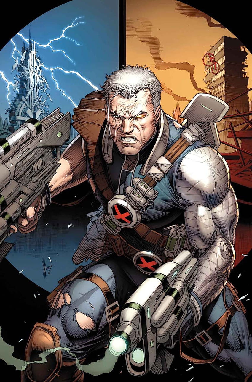 Cable - Dale Keown. Marvel Comics. Cable, Marvel, Cable Comic Artwork HD phone wallpaper