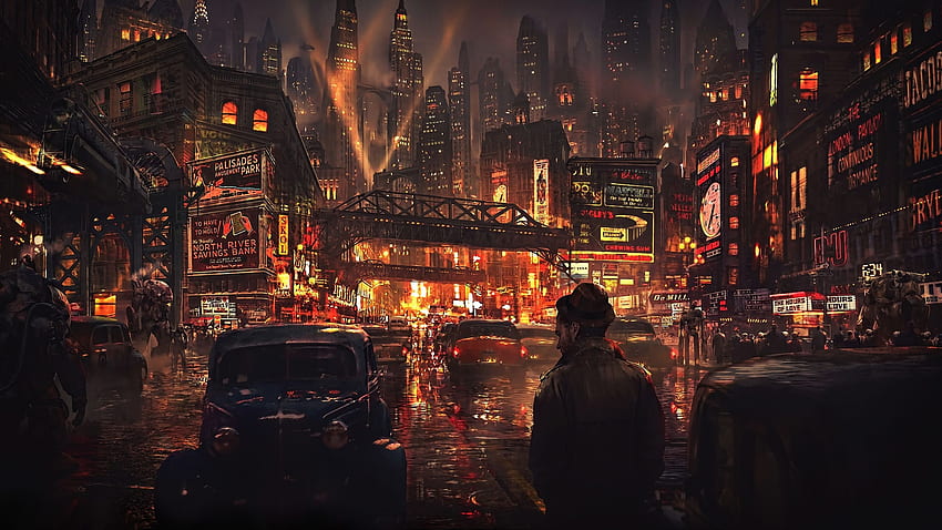 Download Explore the cyberpunk future in 2560x1440 Wallpaper