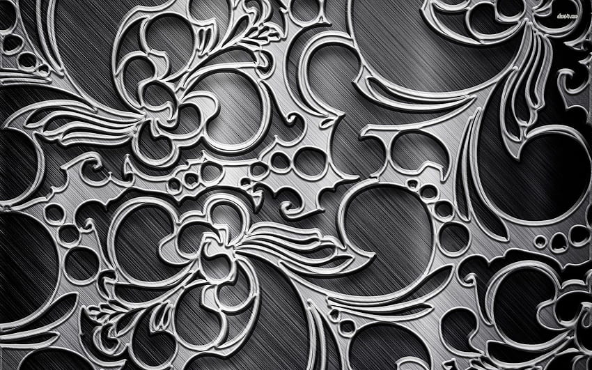 Ukiran logam - Abstrak Wallpaper HD