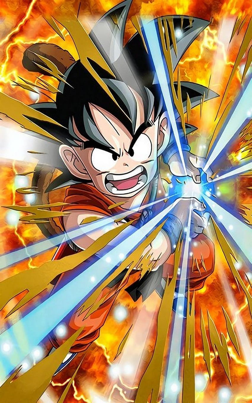 Goku Kamehameha per Android Sfondo del telefono HD